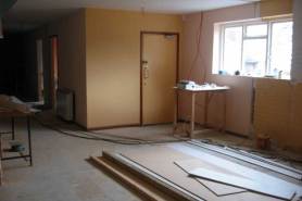 the old door into the bar