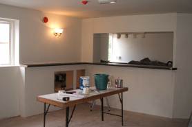 the bar is taking shape