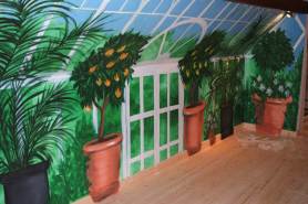 Wall art in one of the alcoves 2