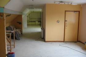 the bar end is cleared