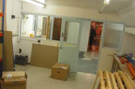 how it used to look from the green room end